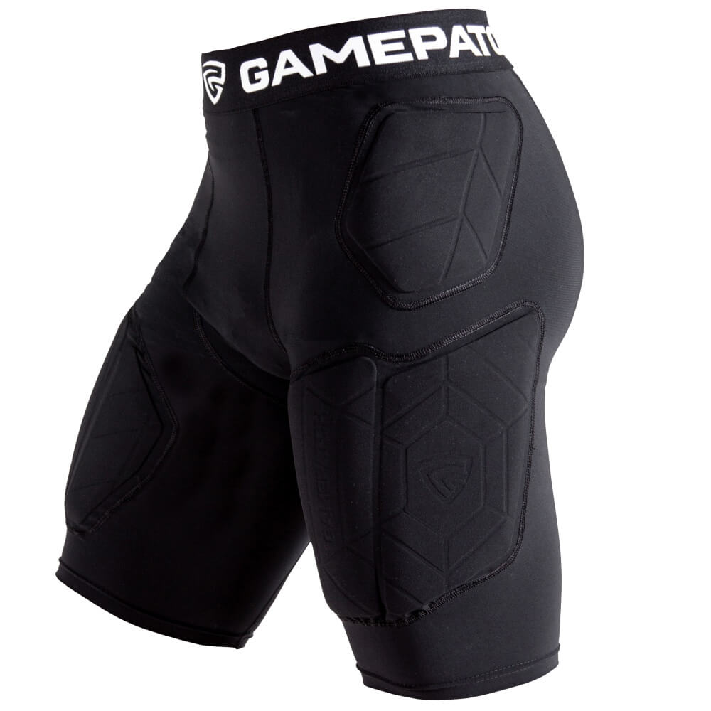 GAMEPATCH PRO+ Black 3/4 polsterētas bikses