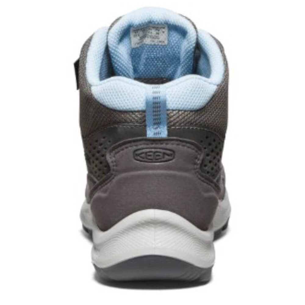 KEEN Terradora Explorer Mid Wp Steel Grey/Clear Sky sieviešu zābaki