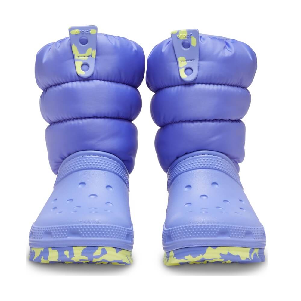 Crocs™ Classic Neo Puff Digital Violet bērnu zābaki
