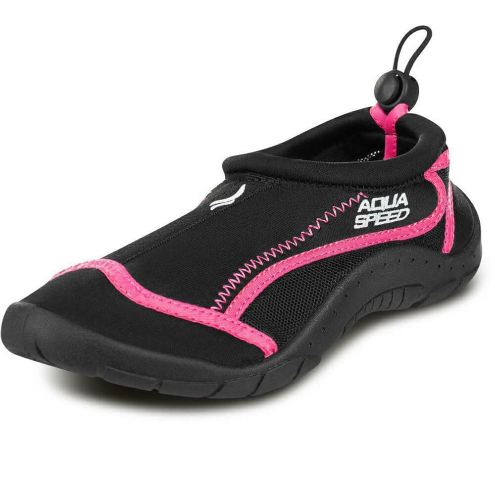 AQUA SPEED Model 28D Black/Pink ūdens apavi