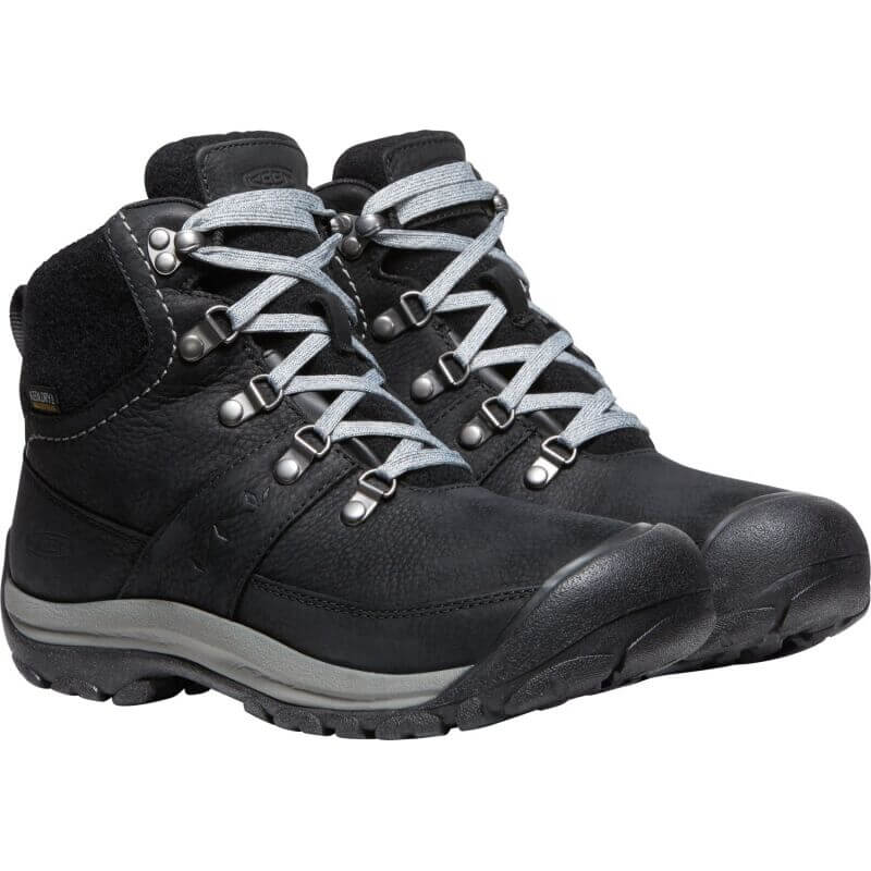 KEEN Kaci III Winter Mid Wp Black/Steel Grey sieviešu zābaki