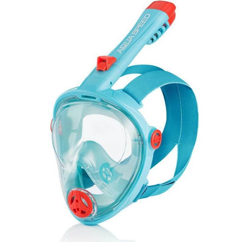 AQUA SPEED SPECTRA 2.0 KID Turquoise pilna sejas maska