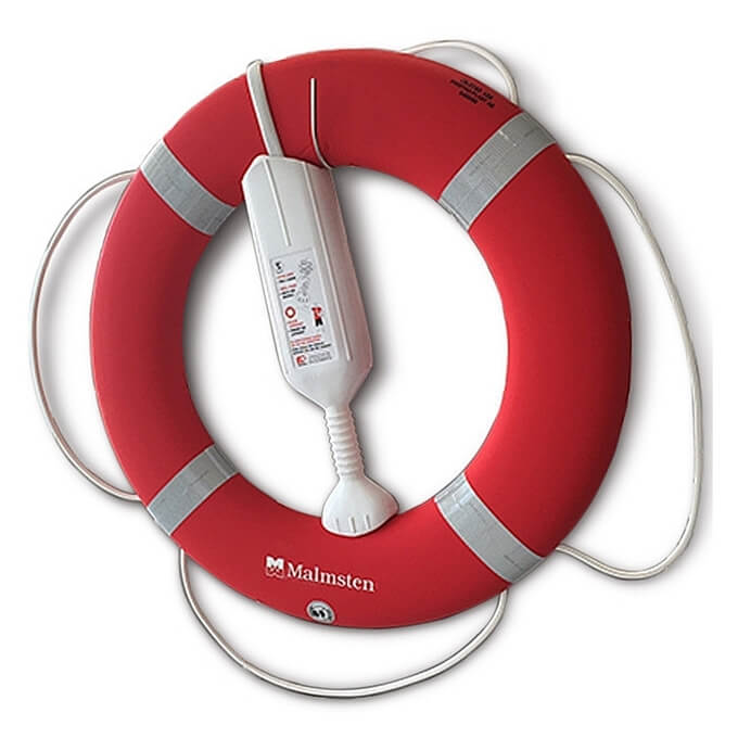 MALMSTEN Life Buoy with Cast Rope glābšanas riņķis
