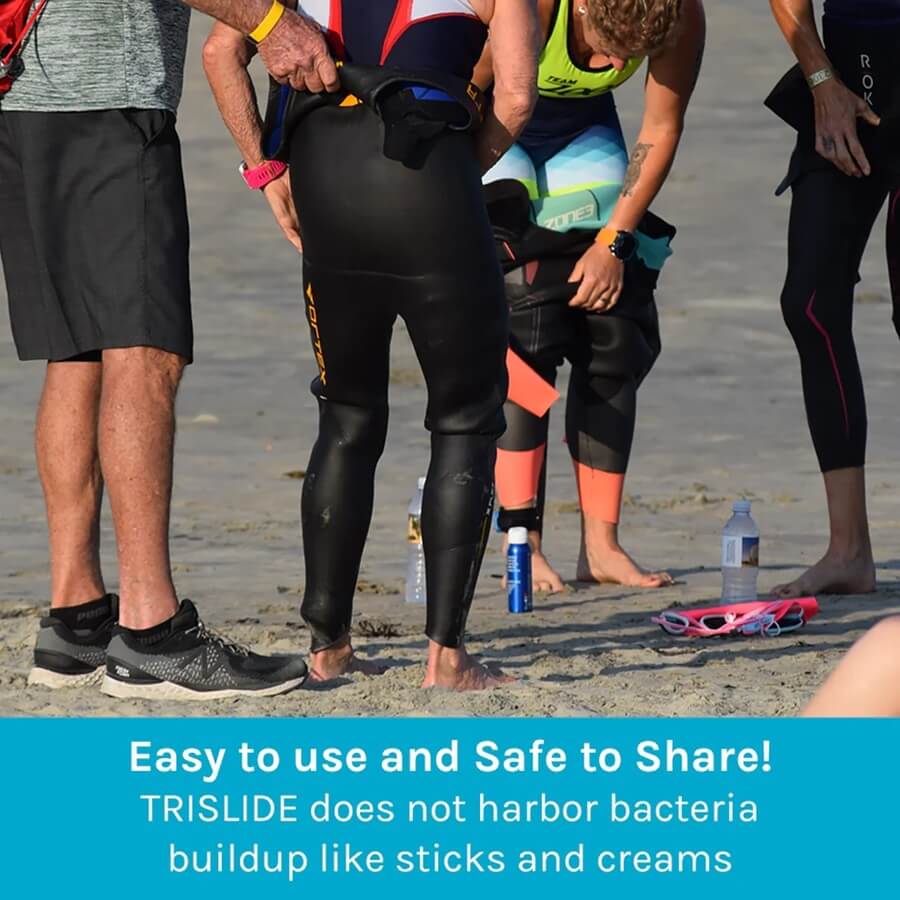 TRISLIDE Multisport ūdensnoturīgs pretberzes aerosols ādai (136 ml)