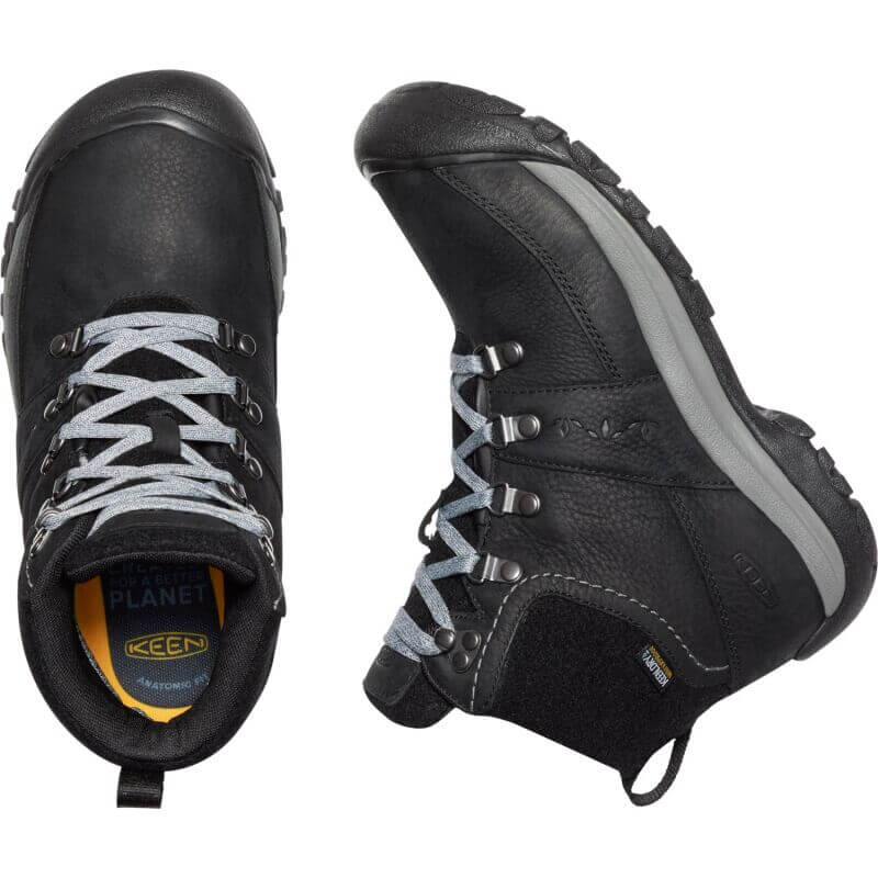KEEN Kaci III Winter Mid Wp Black/Steel Grey sieviešu zābaki