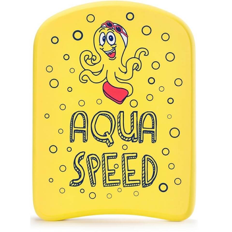 AQUA SPEED Kiddie Octopus 31 cm Yellow dēlītis