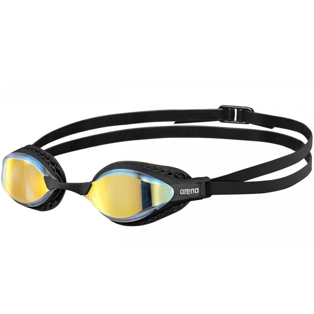 ARENA Air Speed Mirror Yellow Cooper-Black Racing peldbrilles