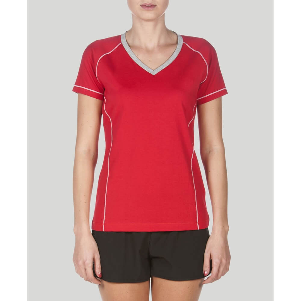 ARENA Team Line S/S Red sieviešu T-krekls