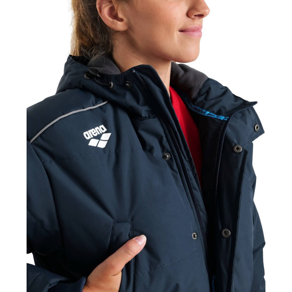 ARENA Team Parka Solid Navy
