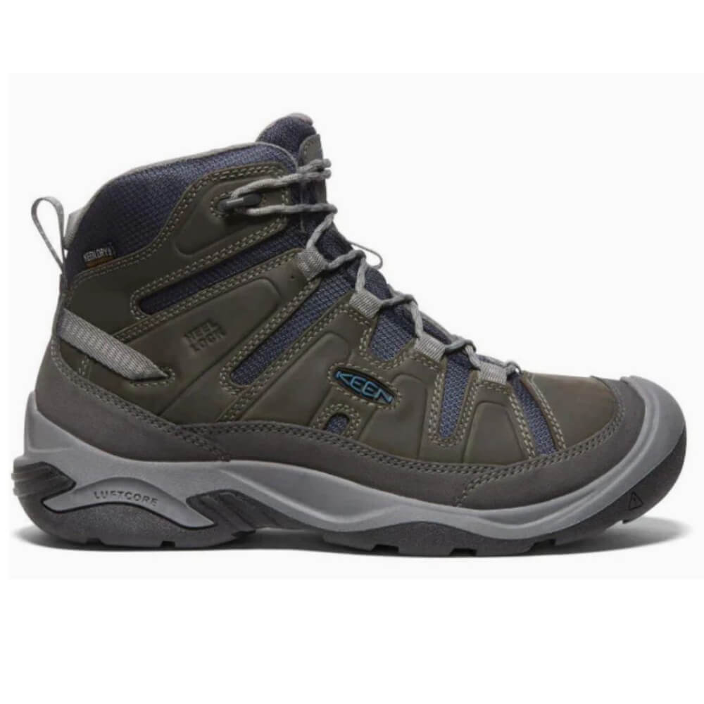 KEEN Circadia Mid WP Steel Grey/Legion Blue vīriešu zābaki