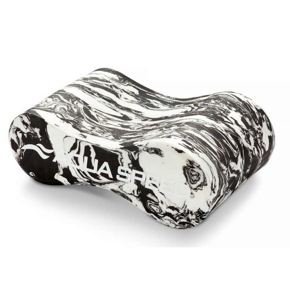 AQUA SPEED 4-Layers Swirl Pullbuoy White/Black
