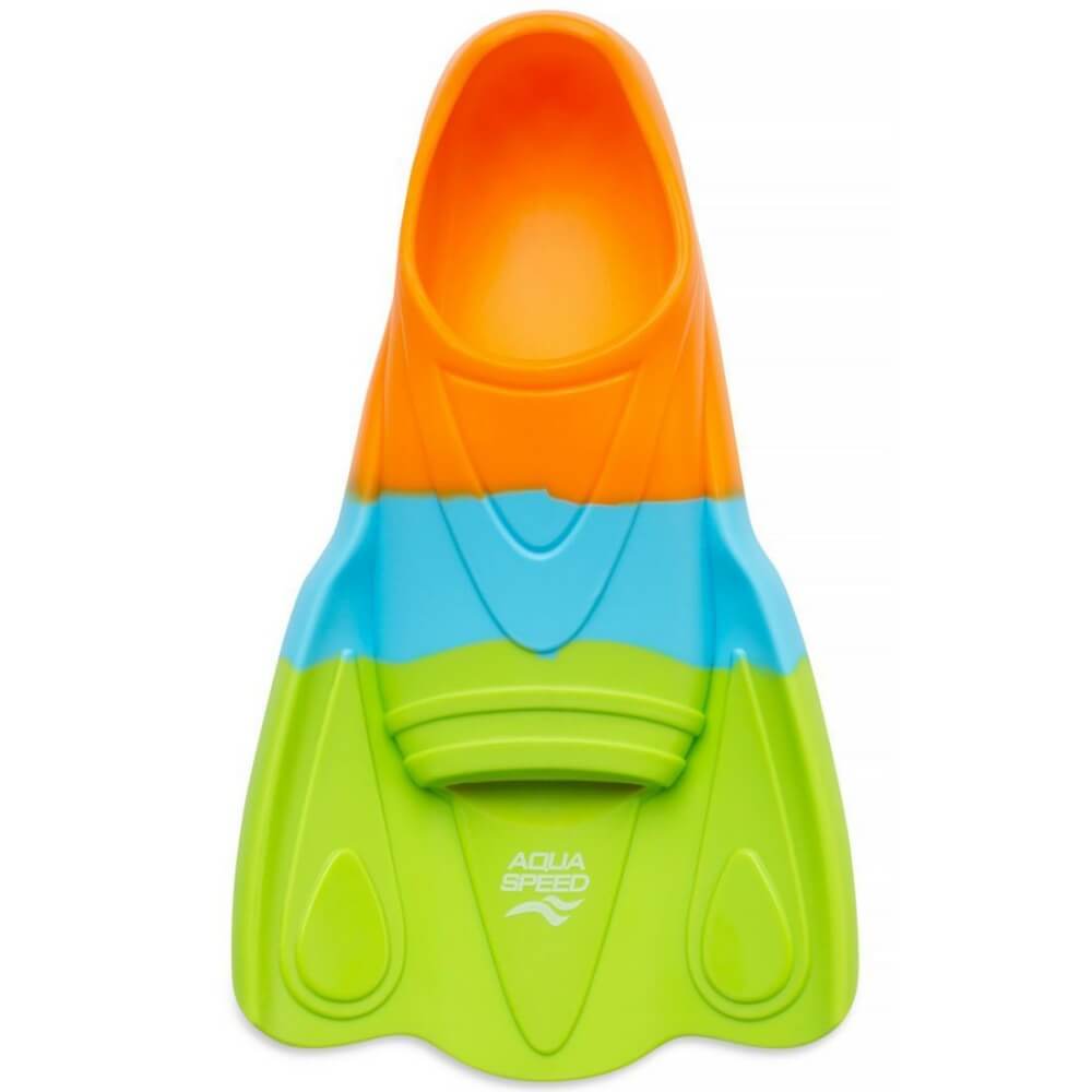 AQUA SPEED Moby Orange/Blue/Green pleznas