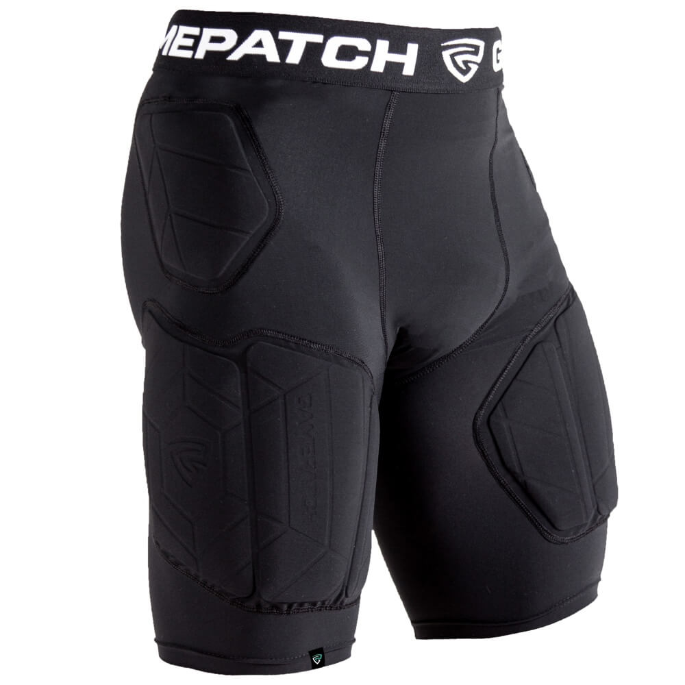 GAMEPATCH PRO+ Black 3/4 polsterētas bikses