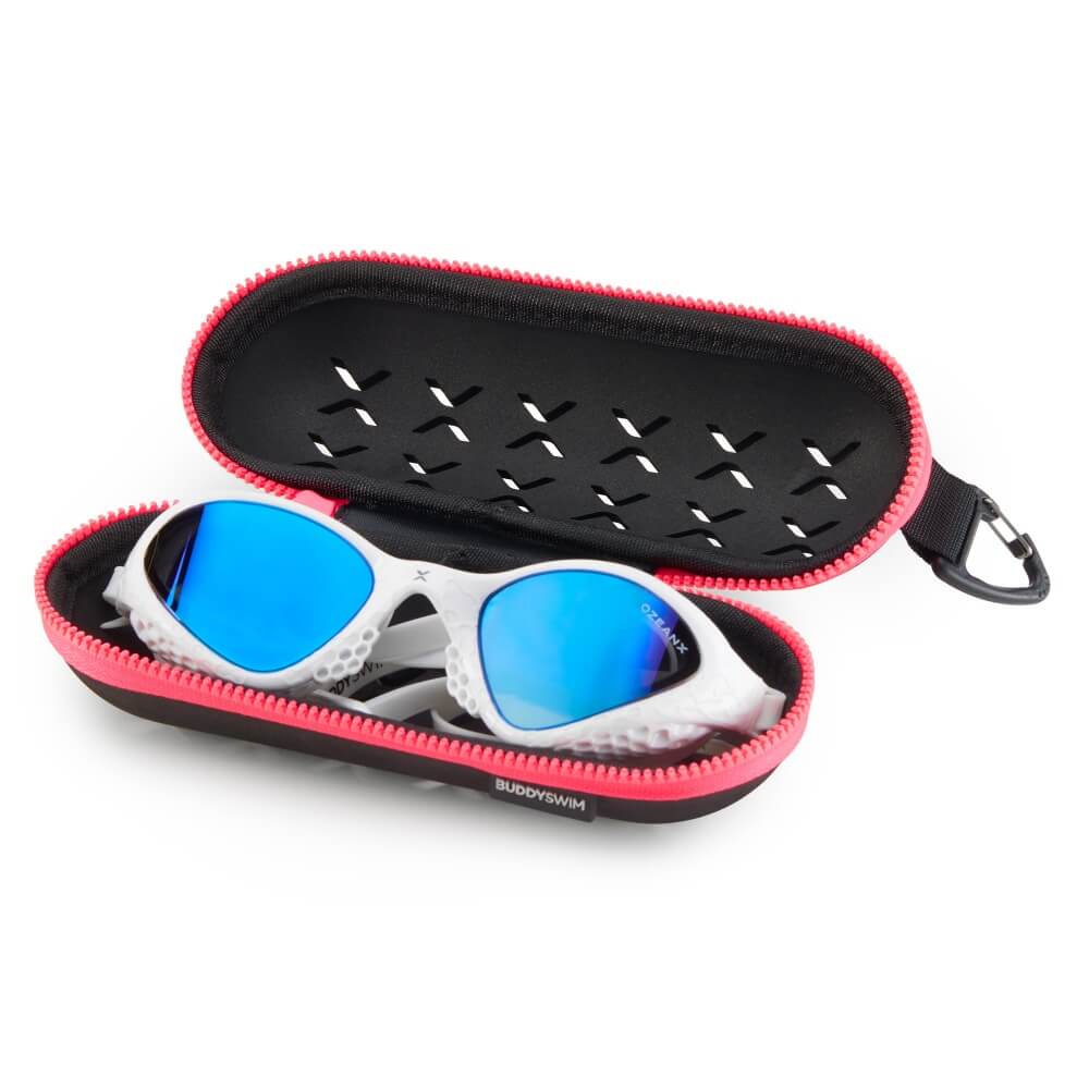 BUDDYSWIM EVA Black/Pink peldēšanas briļļu maks