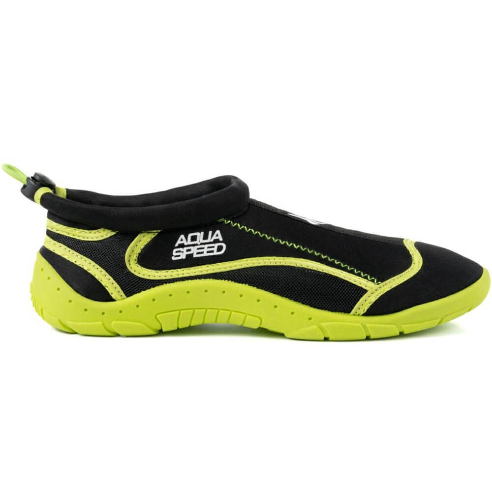 AQUA SPEED Model 28A Black/Yellow ūdens apavi