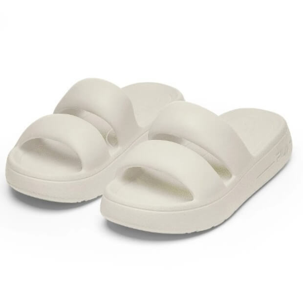 FILA Superbubble Oyster Gray sieviešu sliperi