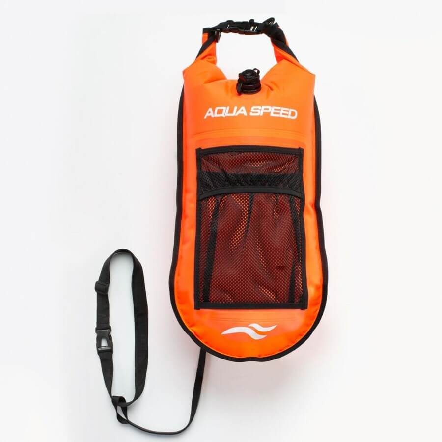 AQUS SPEED Open Water boja ar kabatu, 37×72 cm