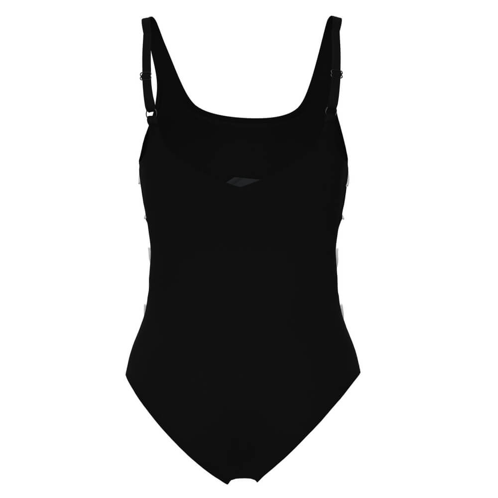 ARENA Jewel Low C Cup Black sieviešu peldkostīms