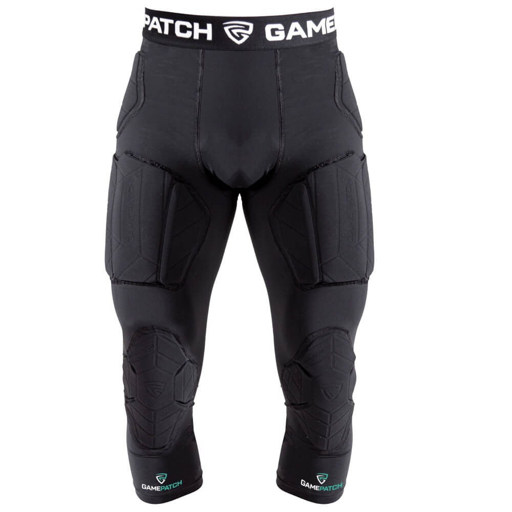 GAMEPATCH Black 3/4 bikses ar polsterējumu