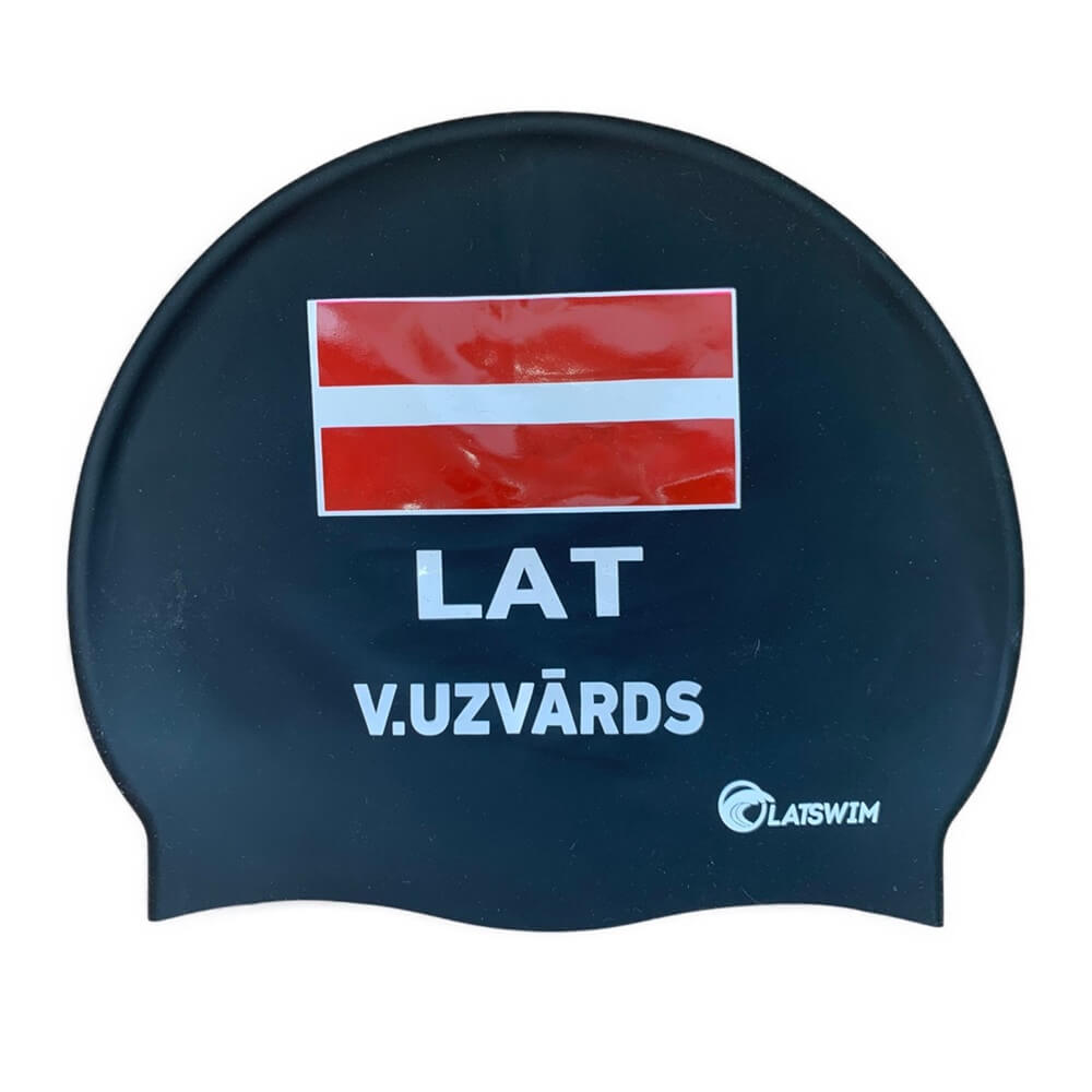 Personalizēta Latvijas peldcepure