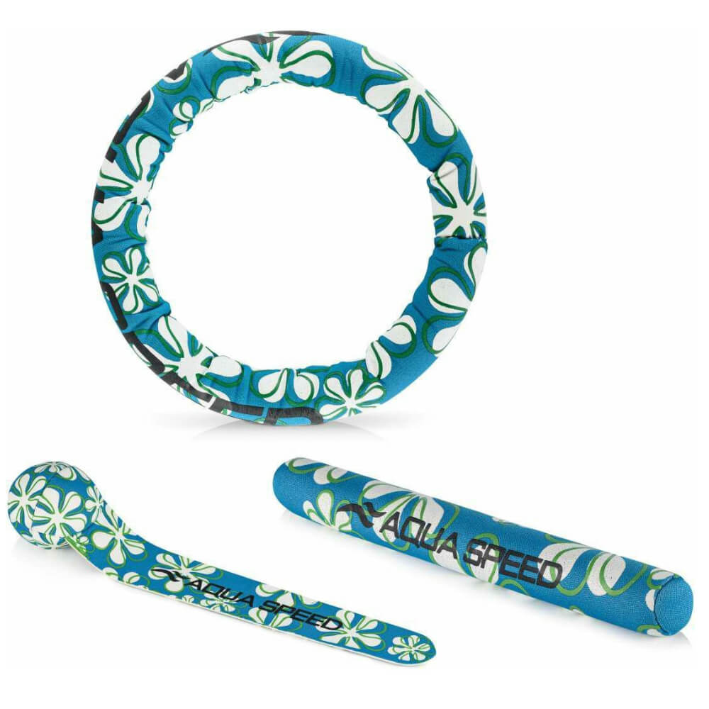 AQUA SPEED Toys Set Blue grimstošās rotaļlietas