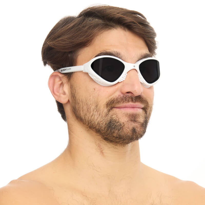 BUDDYSWIM Ozean White/Smoke peldbrilles