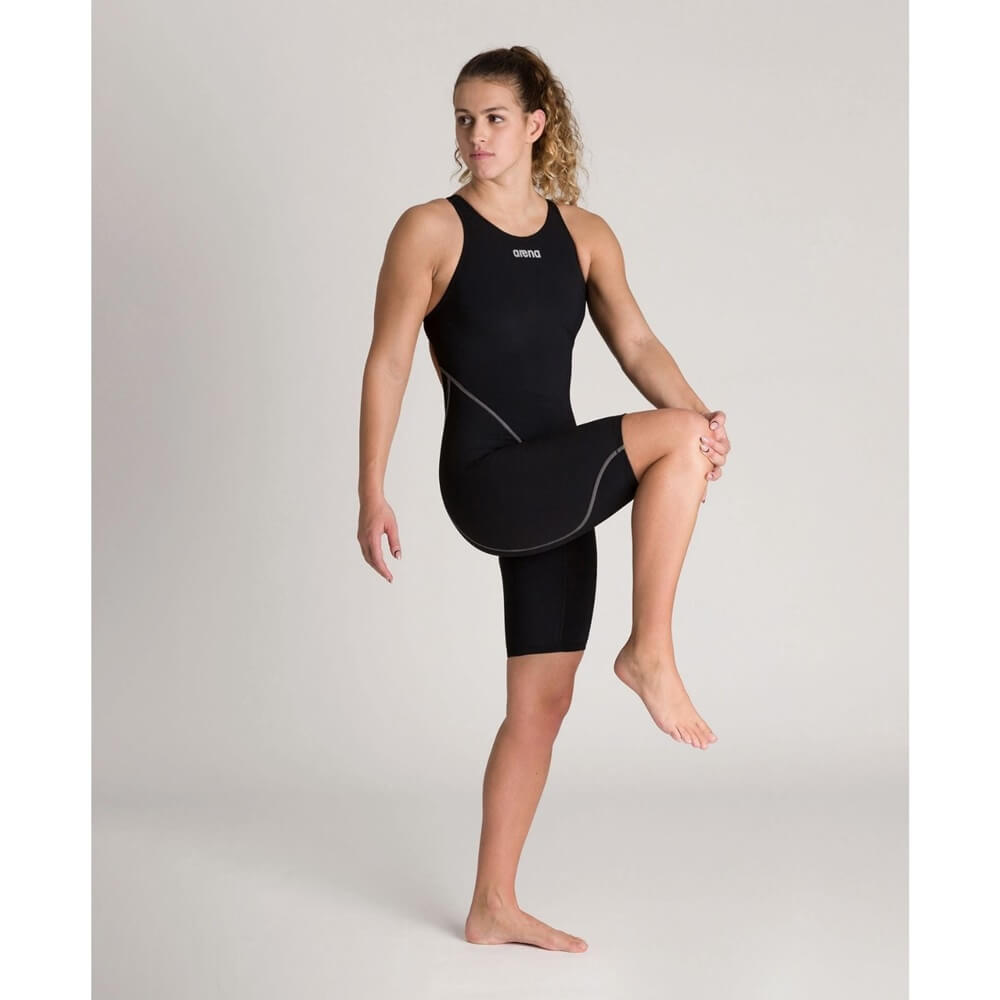 ARENA Powerskin ST 2.0 Open Back Black sieviešu sacensību peldkostīms