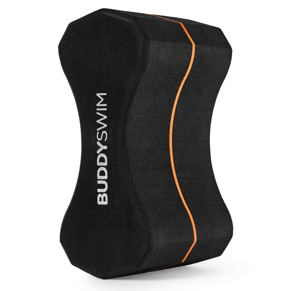 BUDDYSWIM Pull Buoy Black/Orange pludiņš