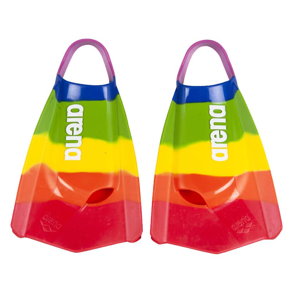 ARENA PowerFin Pro II Rainbow pleznas