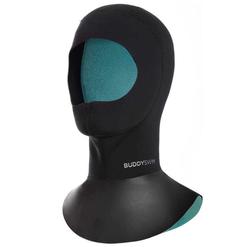 BUDDYSWIM Trilaminate Warmth Black neoprēna peldcepure