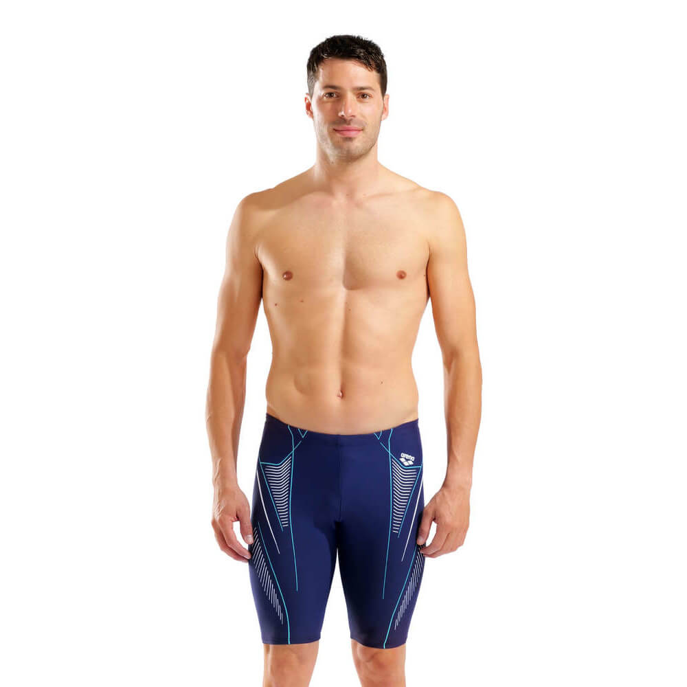 ARENA Neo Stream Navy/Whit/Water vīriešu džammeri