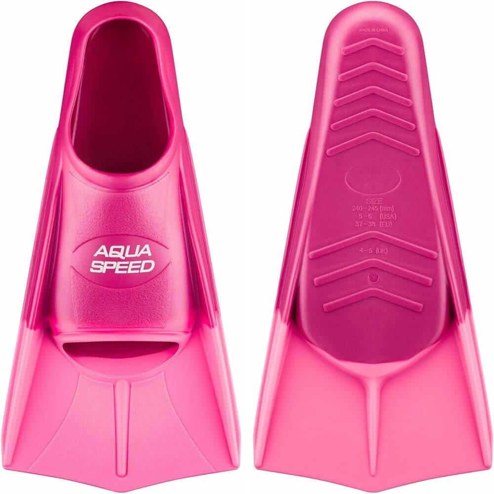AQUA SPEED Training Fins Pink/Light Pink pleznas