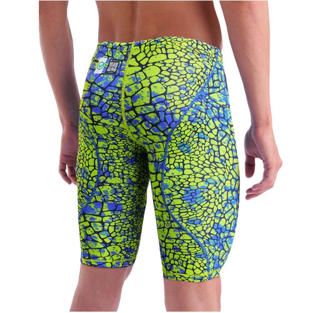ARENA Powerskin ST Next Snake Green LE Jammer vīriešu sacensību peldbikses