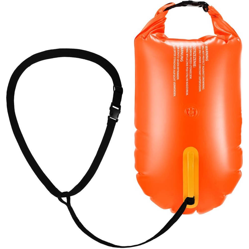 AQUA SPEED Open Water 17L Orange peldēšanas boja