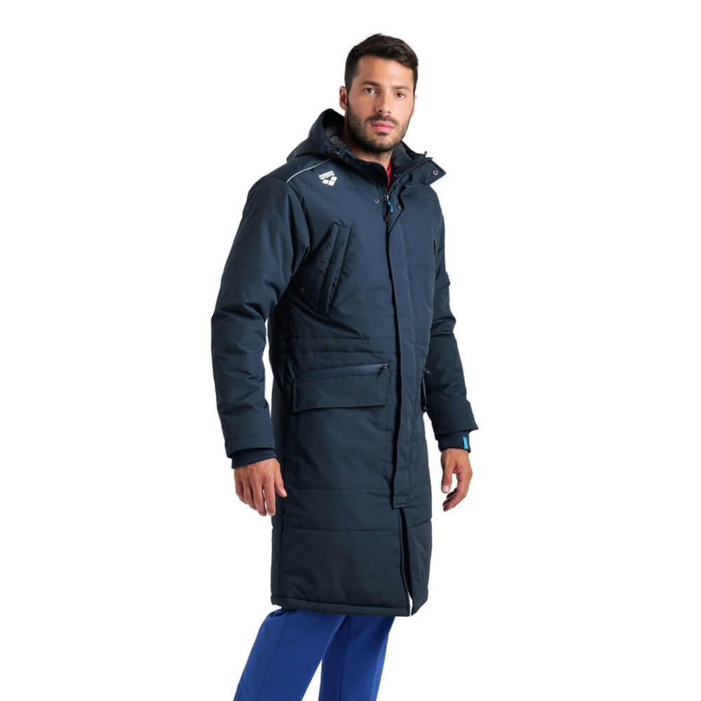ARENA Team Parka Solid Navy